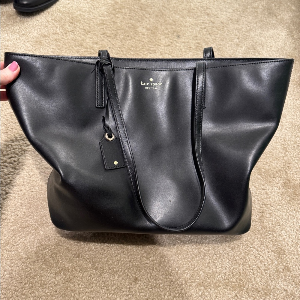 Kate Spade Sleek Black Tote